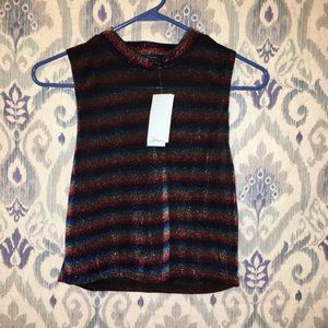 Rainbow cropped Tank